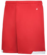 Augusta Sportswear LADIES ON THE RISE SHORTS - Augusta Sportswear 710200 RED/WHITE (BA) S