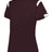Augusta Sportswear LADIES ON THE RISE TEE 438000 MAROON/WHITE (BA) S