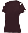 Augusta Sportswear LADIES ON THE RISE TEE 438000 MAROON/WHITE (BA) S