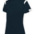 Augusta Sportswear LADIES ON THE RISE TEE 438000 NAVY/WHITE (BA) S
