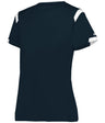 Augusta Sportswear LADIES ON THE RISE TEE 438000 NAVY/WHITE (BA) S