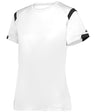Augusta Sportswear LADIES ON THE RISE TEE 438000 WHITE/BLACK (BA) S