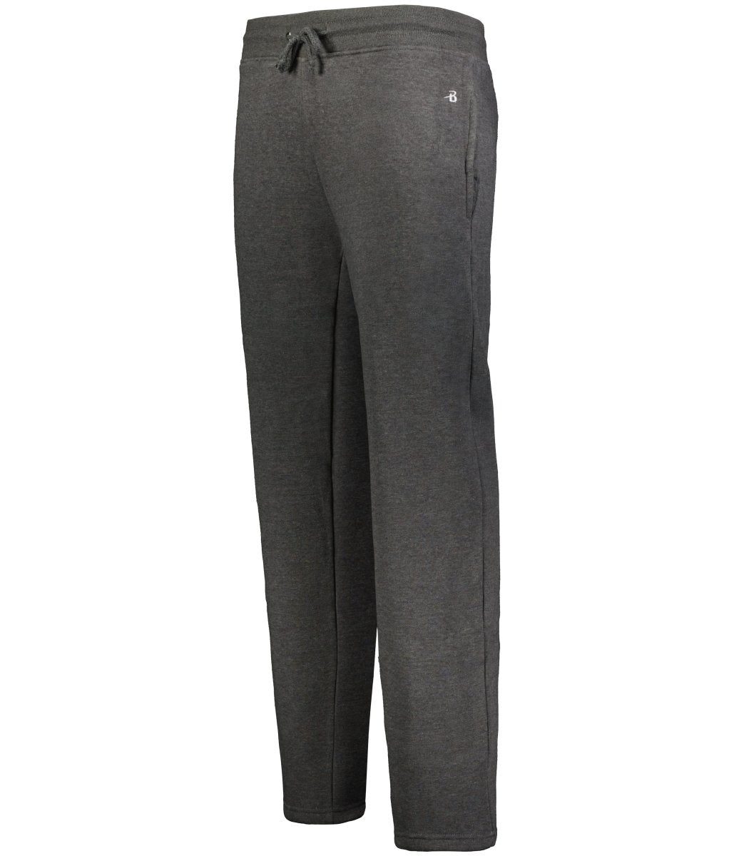 Augusta Sportswear LADIES OPEN BOTTOM FLEECE PANT 127800 CHARCOAL (BA) S