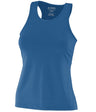 Augusta Sportswear Ladies Poly/Spandex Solid Racerback Tank 1202 NAVY S