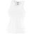 Augusta Sportswear Ladies Poly/Spandex Solid Racerback Tank 1202 WHITE S