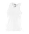 Augusta Sportswear Ladies Poly/Spandex Solid Racerback Tank 1202 WHITE S