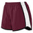 Augusta Sportswear Ladies Pulse Shorts 1265 MAROON/WHITE/BLACK S