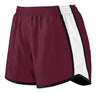 Augusta Sportswear Ladies Pulse Shorts 1265 MAROON/WHITE/BLACK S