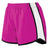 Augusta Sportswear Ladies Pulse Shorts 1265 POWER PINK/WHITE/BLACK S
