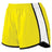 Augusta Sportswear Ladies Pulse Shorts 1265 POWER YELLOW/WHITE/BLACK S