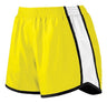 Augusta Sportswear Ladies Pulse Shorts 1265 POWER YELLOW/WHITE/BLACK S