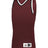 Augusta Sportswear LADIES RETRO BASKETBALL JERSEY - Augusta Sportswear A55000 MAROON/BLACK/WHITE (BA) S