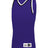 Augusta Sportswear LADIES RETRO BASKETBALL JERSEY - Augusta Sportswear A55000 PURPLE/BLACK/WHITE (BA) S