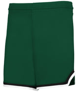 Augusta Sportswear LADIES RETRO BASKETBALL SHORTS - Augusta Sportswear A56000 FOREST/BLACK/WHITE (BA) S
