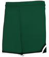 Augusta Sportswear LADIES RETRO BASKETBALL SHORTS - Augusta Sportswear A56000 FOREST/BLACK/WHITE (BA) S