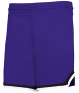 Augusta Sportswear LADIES RETRO BASKETBALL SHORTS - Augusta Sportswear A56000 PURPLE/BLACK/WHITE (BA) S