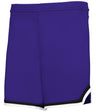 Augusta Sportswear LADIES RETRO BASKETBALL SHORTS - Augusta Sportswear A56000 PURPLE/BLACK/WHITE (BA) S