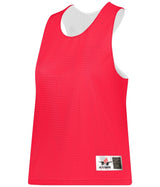 Augusta Sportswear LADIES REVERSIBLE LACROSSE PRACTICE JERSEY - Augusta Sportswear LP001W HOT CORAL/WHITE (BA) XXS/XS