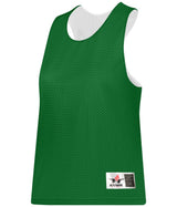 Augusta Sportswear LADIES REVERSIBLE LACROSSE PRACTICE JERSEY - Augusta Sportswear LP001W KELLY/WHITE (BA) XXS/XS