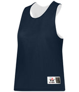 Augusta Sportswear LADIES REVERSIBLE LACROSSE PRACTICE JERSEY - Augusta Sportswear LP001W NAVY/WHITE (BA) LARGE/EXTRA LG