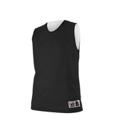 Augusta Sportswear LADIES REVERSIBLE MESH PRACTICE BASKETBALL JERSEY 560RW BLACK/WHITE (BA) S