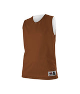 Augusta Sportswear LADIES REVERSIBLE MESH PRACTICE BASKETBALL JERSEY 560RW BROWN/WHITE (BA) S