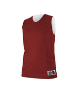 Augusta Sportswear LADIES REVERSIBLE MESH PRACTICE BASKETBALL JERSEY 560RW CARDINAL/WHITE (BA) S
