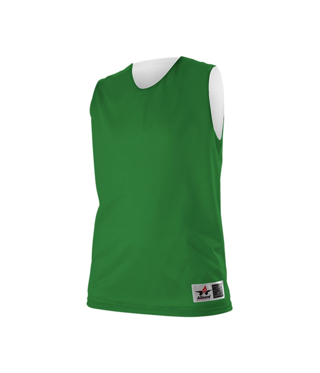 Augusta Sportswear LADIES REVERSIBLE MESH PRACTICE BASKETBALL JERSEY 560RW KELLY/WHITE (BA) S