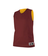 Augusta Sportswear LADIES REVERSIBLE MESH PRACTICE BASKETBALL JERSEY 560RW LIGHT MAROON/GOLD (BA) S
