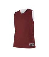 Augusta Sportswear LADIES REVERSIBLE MESH PRACTICE BASKETBALL JERSEY 560RW LIGHT MAROON/WHITE (BA) S