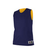 Augusta Sportswear LADIES REVERSIBLE MESH PRACTICE BASKETBALL JERSEY 560RW NAVY/GOLD (BA) S