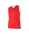 Augusta Sportswear LADIES REVERSIBLE MESH PRACTICE BASKETBALL JERSEY 560RW RED/WHITE (BA) S