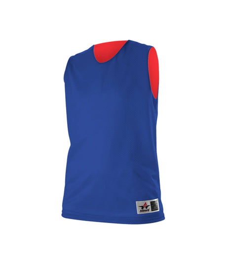 Augusta Sportswear LADIES REVERSIBLE MESH PRACTICE BASKETBALL JERSEY 560RW ROYAL/RED (BA) S