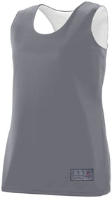 Augusta Sportswear Ladies Reversible Wicking Jersey 147 GRAPHITE/WHITE S