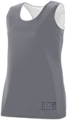 Augusta Sportswear Ladies Reversible Wicking Jersey 147 GRAPHITE/WHITE S