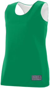 Augusta Sportswear Ladies Reversible Wicking Jersey 147 KELLY/WHITE S