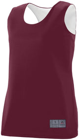 Augusta Sportswear Ladies Reversible Wicking Jersey 147 MAROON/WHITE S
