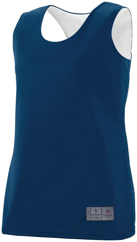 Augusta Sportswear Ladies Reversible Wicking Jersey 147 NAVY/WHITE S