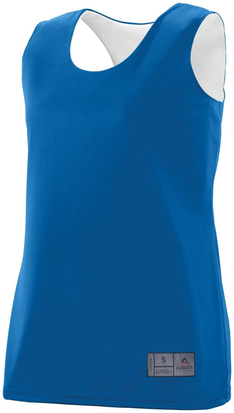 Augusta Sportswear Ladies Reversible Wicking Jersey 147 ROYAL/WHITE S