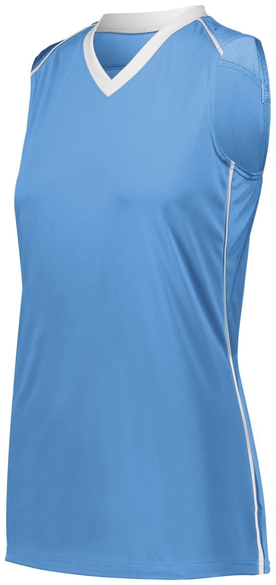 Augusta Sportswear Ladies Rover Jersey 1687 COLUMBIA BLUE/WHITE S