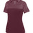 Augusta Sportswear Ladies Shadow Tonal Heather Polo 5413 MAROON S