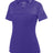 Augusta Sportswear Ladies Shadow Tonal Heather Polo 5413 PURPLE S