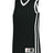 Augusta Sportswear LADIES SINGLE - PLY BASKETBALL JERSEY 539JW BLACK/WHITE (BA) S