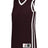 Augusta Sportswear LADIES SINGLE - PLY BASKETBALL JERSEY 539JW MAROON/WHITE (BA) S