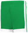 Augusta Sportswear LADIES SINGLE - PLY BASKETBALL SHORTS 5385PW KELLY/WHITE (BA) S