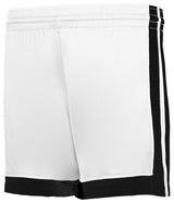 Augusta Sportswear LADIES SINGLE - PLY BASKETBALL SHORTS 5385PW WHITE/BLACK (BA) S