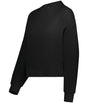 Augusta Sportswear Ladies Slouchy Crew 5424 BLACK S