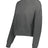 Augusta Sportswear Ladies Slouchy Crew 5424 CARBON HEATHER S