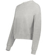 Augusta Sportswear Ladies Slouchy Crew 5424 CHARCOAL HEATHER S