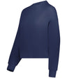 Augusta Sportswear Ladies Slouchy Crew 5424 NAVY S